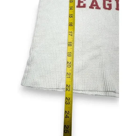 American Eagle White Thermal Long Sleeve Size Medium - Picture 6 of 7